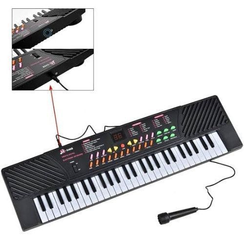 Portable 54-Keys-Learners-Keyboard-Piano-with-Micro Phone