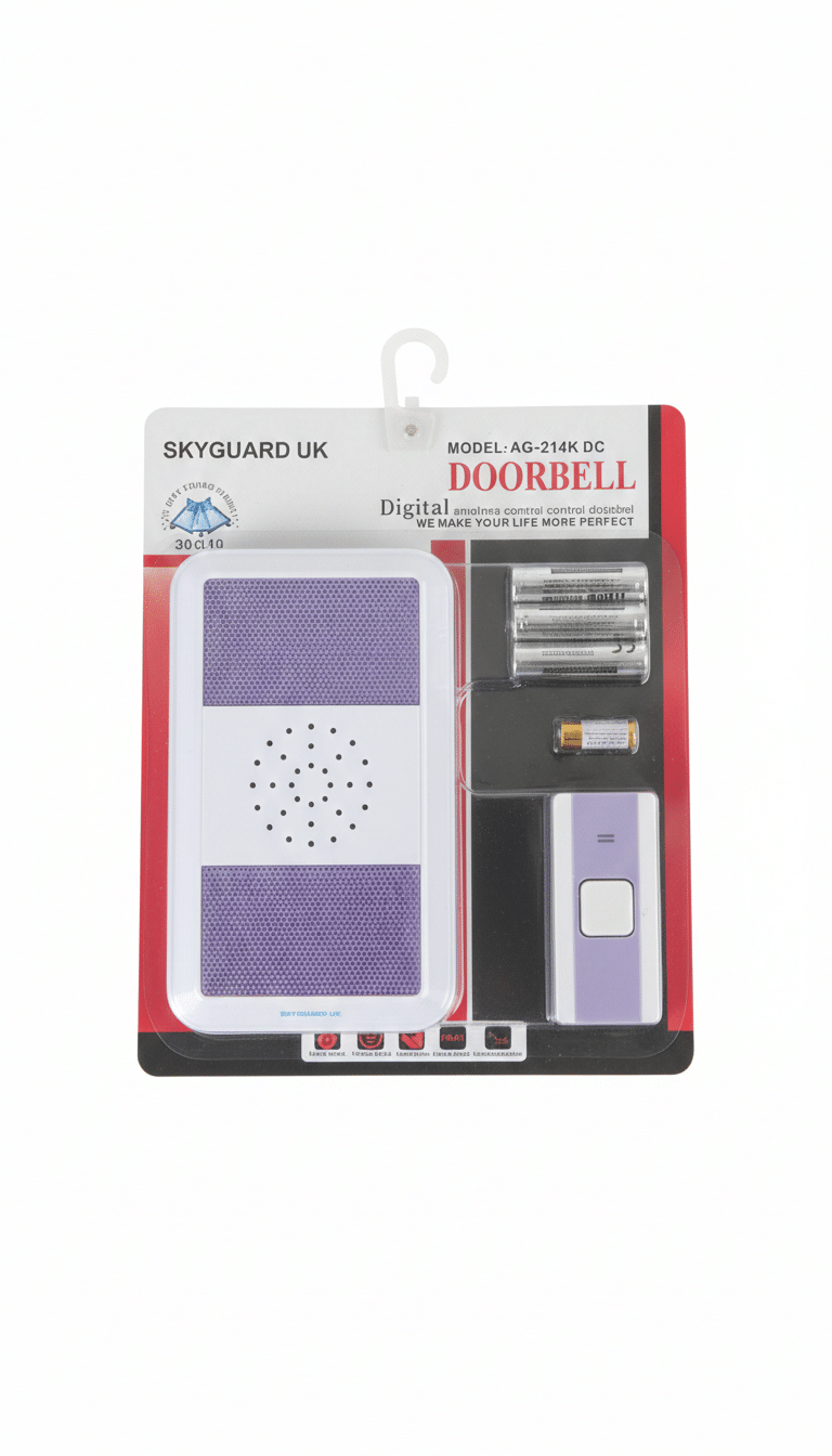Skyguard UK Digital Wireless Doorbell (Model AG-214K DC)