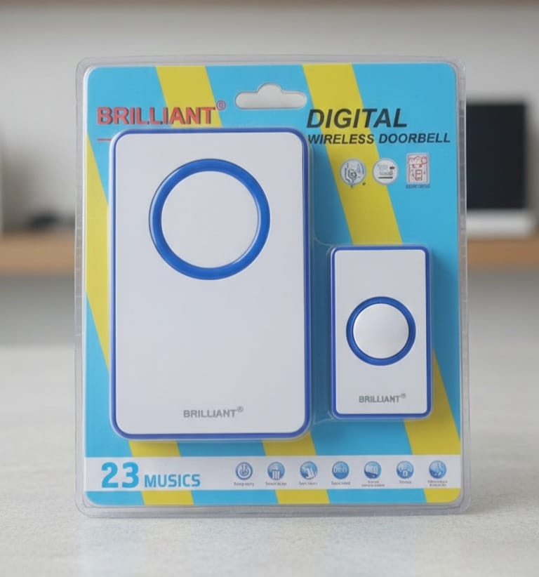 Brilliant Digital Wireless Doorbell