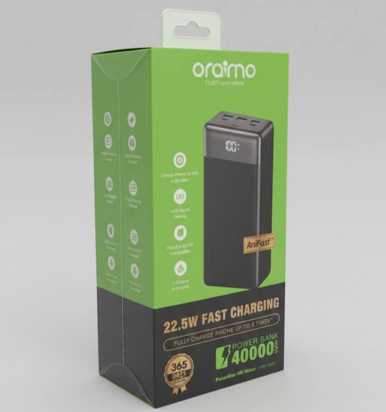 Oraimo PowerBox 400 Vision 40000mAh